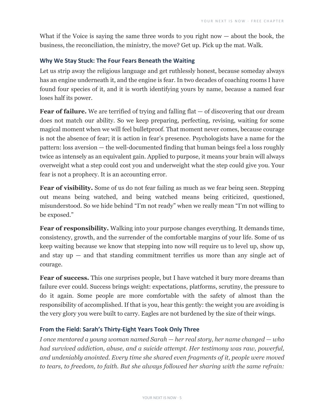 Your Next Is Now free chapter, page 5 of 10