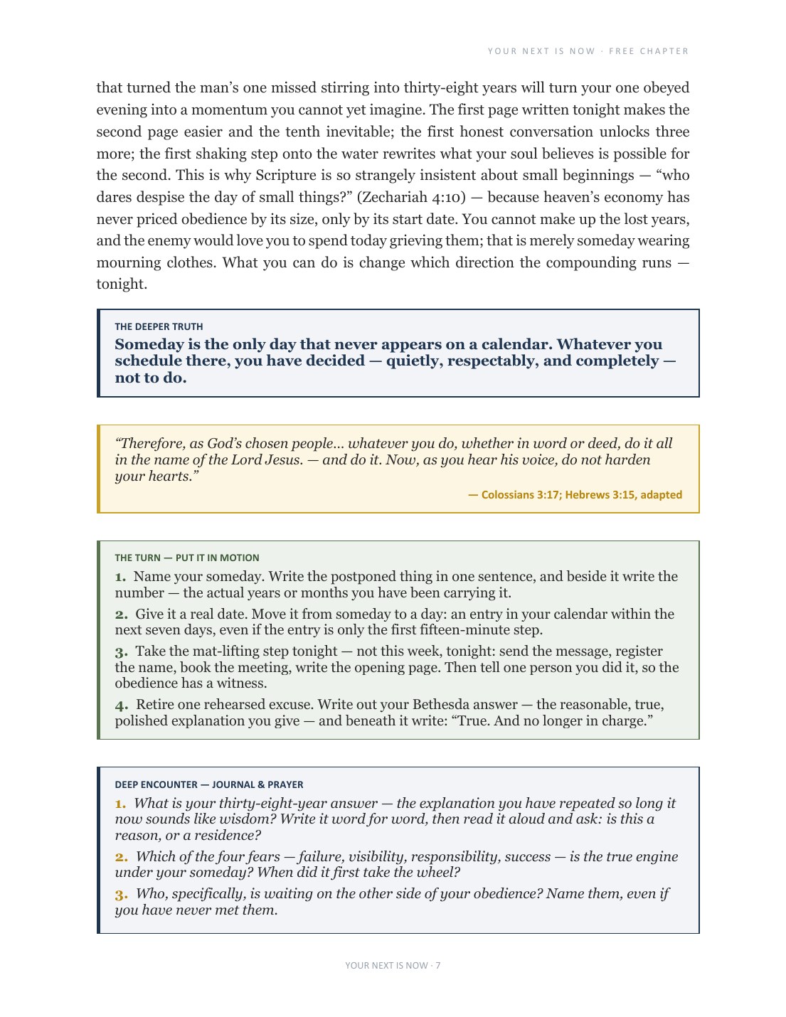 Your Next Is Now free chapter, page 7 of 10